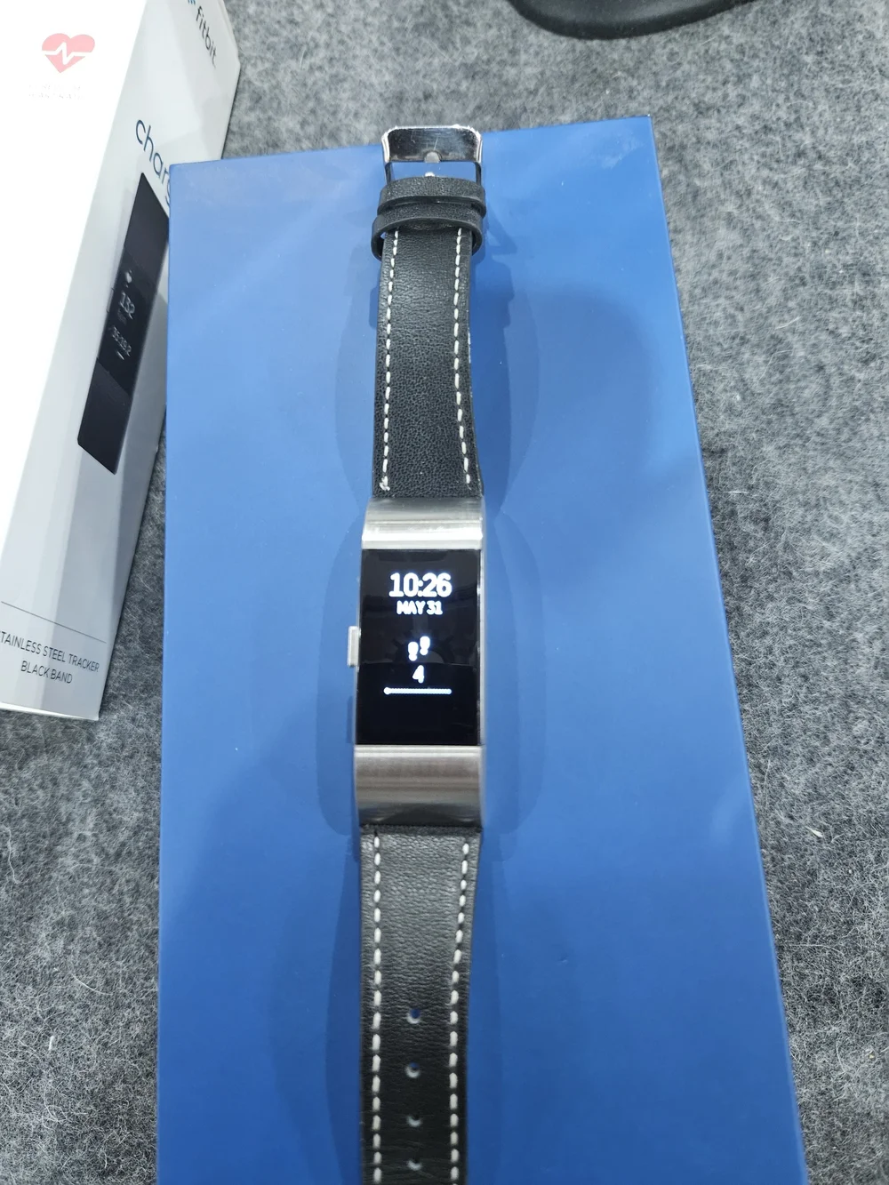 fitbit Heart Rate + Fitness Wristband - Black